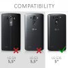 Калъф за LG G3 S Еко кожа Черен 21967.01