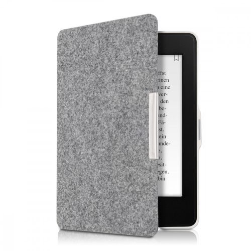 Капак за Kindle Paperwhite 7, текстилен, сив, 34345.25