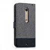 Капак за Motorola Moto X Style, Текстилен, Сив, 38313.22