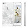 Калъф за Apple iPhone 5 / iPhone 5s / iPhone SE, силиконов, бял, 38247.05