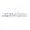 Капак за Apple Magic Keyboard, Kwmobile, Бял, Силикон, 38920.03