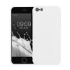 Калъф за Apple iPhone 5 / iPhone 5s / iPhone SE, силиконов, бял, 33098.02