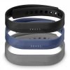 Комплект от 3 каишки за Fitbit Flex 2, kwmobile, силикон, многоцветен, 39614.01