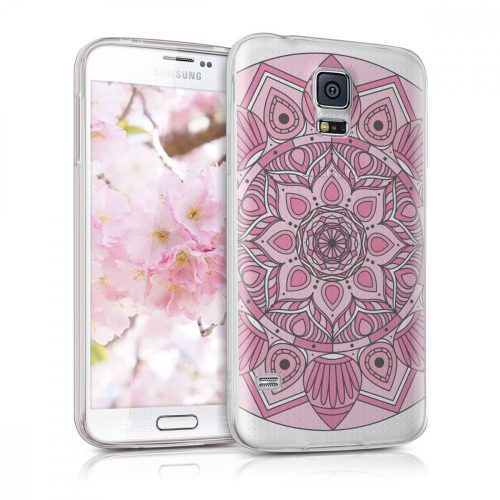 Калъф за Samsung Galaxy S5 / Galaxy S5 Neo, Силиконов, Розов, 39082.04