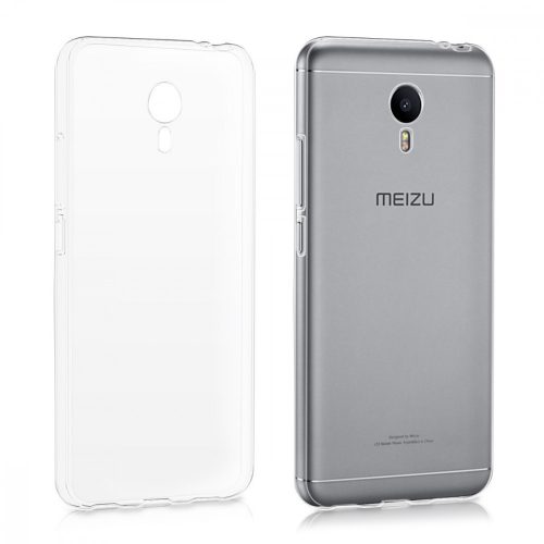 Кейс за Meizu M3 Note, Силиконов, Прозрачен, 39861.03