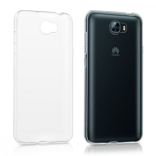 Кейс за Huawei Y6II Compact, Силиконов, Прозрачен, 39890.03