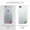 Калъф за Apple iPhone 8 Plus / iPhone 7 Plus, силиконов, черен, 40842.01