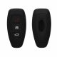 Капак за автомобилен ключ за Ford - 3 бутона - Keyless Go, силикон, черен, 41621.01