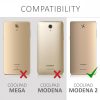 Капак за Coolpad Modena 2, Екологична кожа, Розов, 40293.81