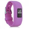 Комплект от 2 каишки за Garmin Vivofit jr. 2 / Vivofit jr., kwmobile, силиций, розово / лилаво, 41919.08