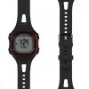 Каишка за Garmin Forerunner 10/Forerunner 15, Kwmobile, черна, силикон, 42264.01