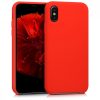 Калъф за Apple iPhone X / iPhone XS, Силиконов, Червен, 42495.09