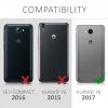 Капак за Huawei Y6 (2017), Екологична кожа, Многоцветен, 42113.02