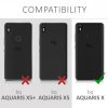 Калъф за BQ Aquaris X / Aquaris X Pro, силиконов, черен, 43046.47