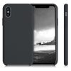 Калъф за Apple iPhone X / iPhone XS, силиконов, черен, 42495.01