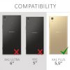 Защитно фолио за Sony Xperia XA1 Plus, калибър, Предно, Черно, 43151.01