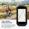 Защитен калъф за GPS Garmin Edge 1030/Edge 1030 Plus, Kwmobile, черен, силикон, 43314.01