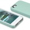 Калъф за Apple iPhone 5 / iPhone 5s / iPhone SE, силиконов, зелен, 42766.50