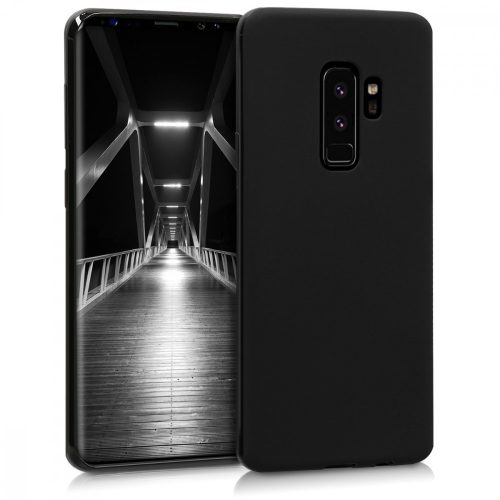 Калъф за Samsung Galaxy S9 Plus, Силиконов, Черен, 44096.47