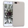 Калъф за Apple iPhone 8 Plus / iPhone 7 Plus, Силиконов, Бежов, 40842.96