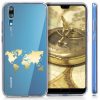 Кейс за Huawei P20, Силиконов, Златен, 44215.02