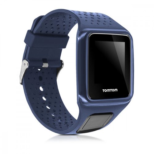 Каишка за TomTom Runner 1 / Multi-Sport, силиконова, синя, 43573.17