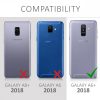 Кейс за Samsung Galaxy A6 Plus, Силиконов, Бял, 45261.01