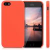 Калъф за Apple iPhone 5 / iPhone 5s / iPhone SE, силиконов, оранжев, 42766.69