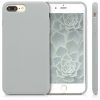 Калъф за Apple iPhone 8 Plus / iPhone 7 Plus, Силиконов, Сив, 40842.70