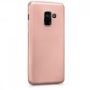 Калъф за Samsung Galaxy A8 (2018), силикон, розово злато, 45634.31