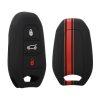 Капак за автомобилен ключ за Peugeot / Citroen - 3 бутона - Keyless Go, силикон, черен, 45654.01