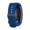 Комплект от 2 каишки за Samsung Gear Fit2 / Gear Fit 2 Pro, kwmobile, силикон, син / черен, 38830.04