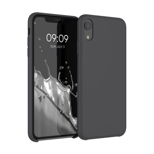 Калъф за Apple iPhone XR, Силиконов, Черен, 45910.47