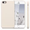 Калъф за Apple iPhone 5 / iPhone 5s / iPhone SE, Силиконов, Крем, 42766.16