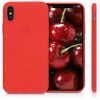 Калъф за Apple iPhone X / iPhone XS, Силиконов, Червен, 43940.111