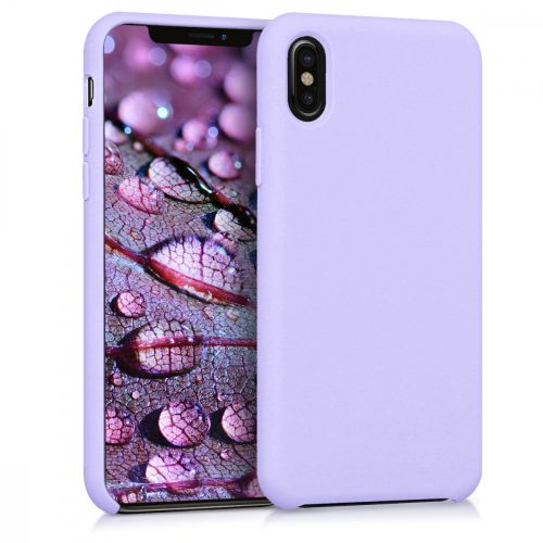 Калъф за Apple iPhone X / iPhone XS, Силиконов, Лилав, 42495.108