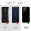 Капак за Nokia 5.1 Plus, Силиконов, Прозрачен, 46195.03