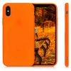 Калъф за Apple iPhone X / iPhone XS, Силиконов, Оранжев, 46270.69