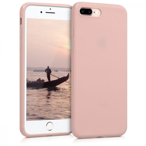 Калъф за Apple iPhone 8 Plus / iPhone 7 Plus, силикон, розово злато, 39499.89