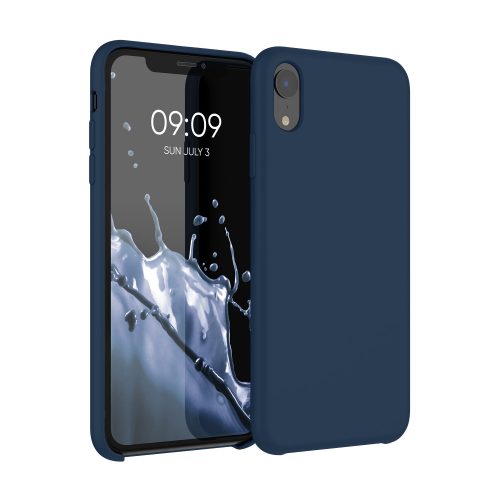 Калъф за Apple iPhone XR, Силиконов, Син, 45910.116