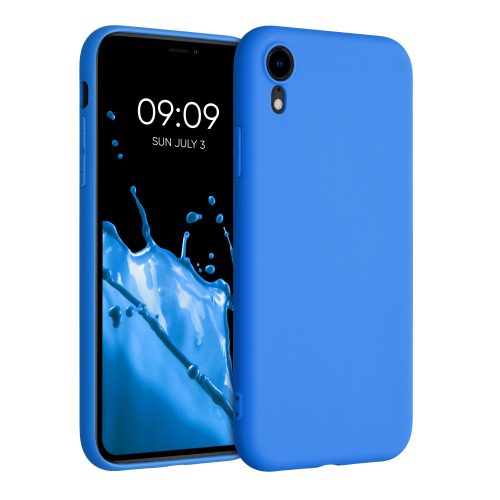 Калъф за Apple iPhone XR, Силиконов, Син, 45918.104