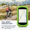 Защитен калъф за GPS Garmin Edge 1030/Edge 1030 Plus, Kwmobile, зелен, силиций, 43314.07