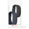 Комплект от 2 каишки за Garmin Vivofit 3, kwmobile, силикон, син / черен, 46621.01