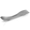 Navaris 3-в-1 Titanium Camping Spork, вилица, лъжица, нож, 46937.01