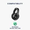 Комплект от 2 възглавнички за слушалки Sennheiser HD559/HD569/HD599, Kwmobile, черни, текстил, 47097.01