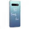 Капак за Samsung Galaxy S10, Силиконов, Прозрачен, 47448.02