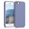 Калъф за Apple iPhone 5 / iPhone 5s / iPhone SE, силиконов, лилав, 42766.130