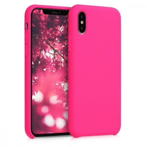 Калъф за Apple iPhone X / iPhone XS, Силиконов, Розов, 46313.08