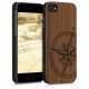 Калъф за Apple iPhone 8 / iPhone 7 / iPhone SE 2, дърво, кафяв, 39462.15