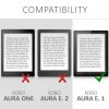 Калъф за Kobo Aura Edition 1, текстилен, сив, 43342.03